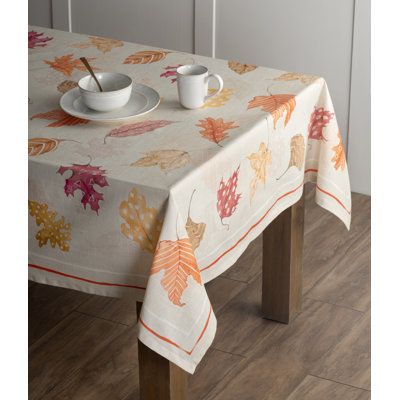 Maison D' Hermine Colors Of Autumn 100% Cotton Tablecloth