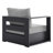 Modway Tahoe Outdoor Patio Powder-Coated Aluminum 3-Piece Set-67492300-67492299