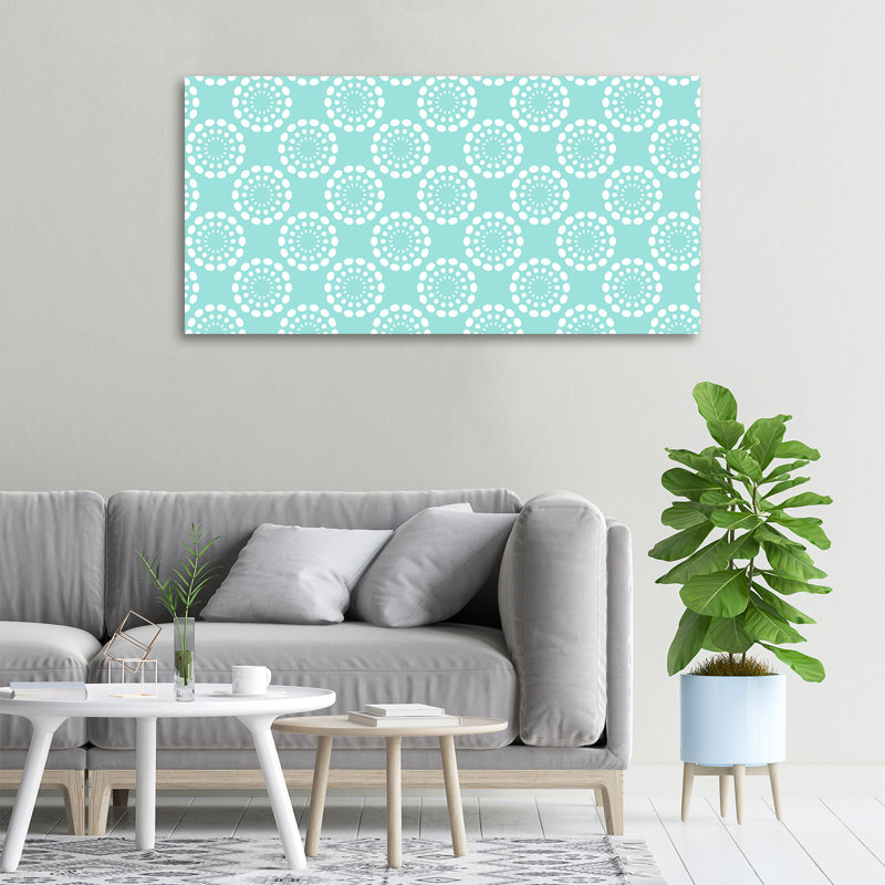 Geometric Background - Wrapped Canvas Print