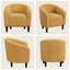 Boucle Club Chair Combining Contemporary and Traditional Design-1115714517