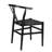 Mid-Century Dining Wood Chair With Rope/Fabric Seat By Chivari-106427196