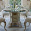Round Glass Dining Table-400430240