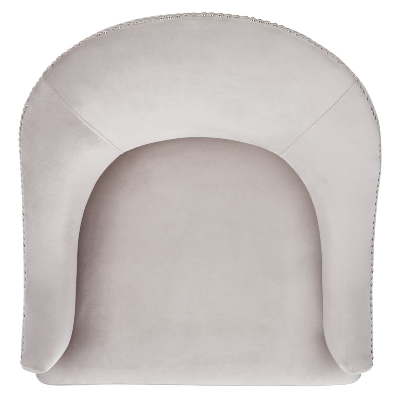 Maynard Upholstered Arm Chair, Almond