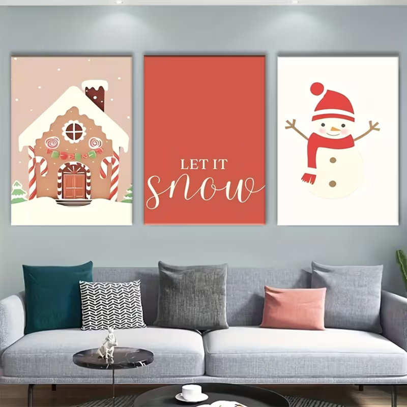 3 Piece Wrapped Canvas Print