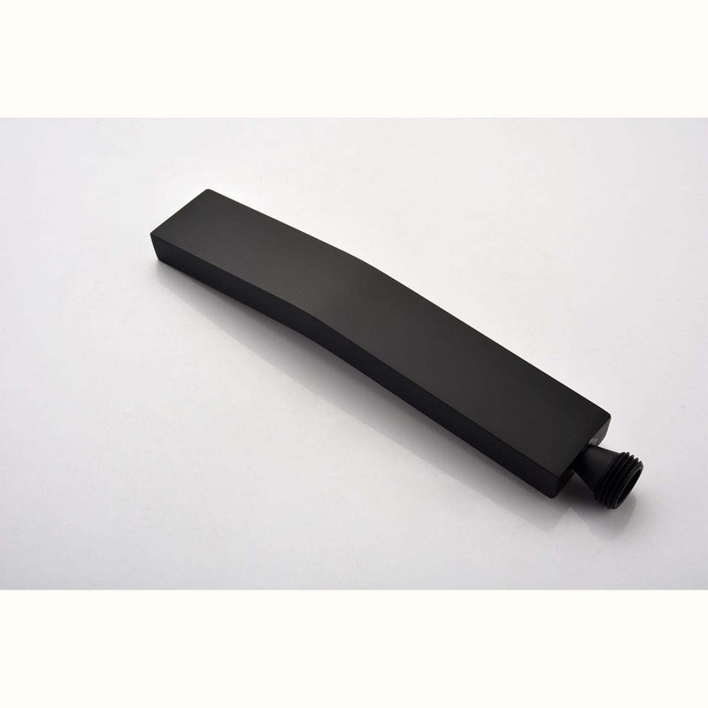 Complete Shower System with Rough in-Valve, Matte Black