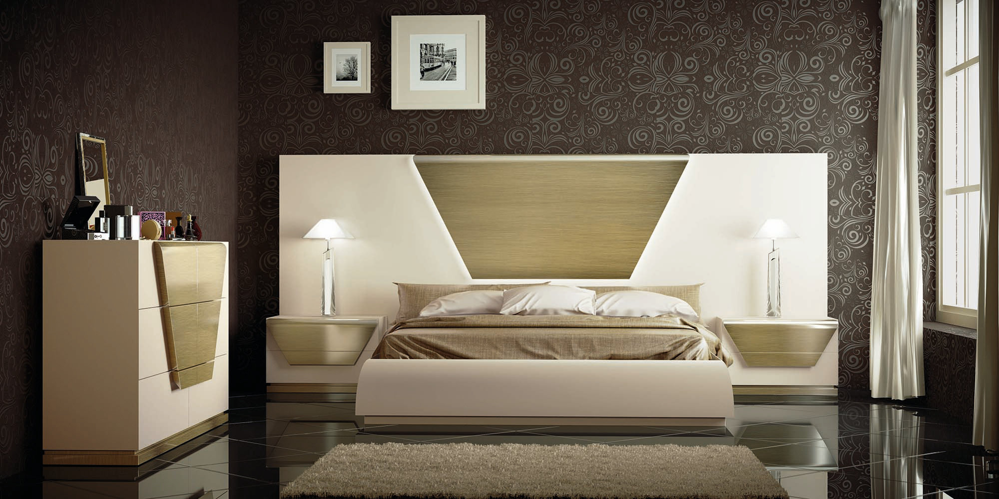 Hispania Home London Bedor90 Bedroom Set 3 Pieces Wayfair