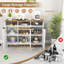 Sideboard Buffet Cabinet Kitchen Storage Cabinet With 5-Position Adjustable Shelves