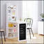 Bureau mural convertible avec tableau noir et tablette latérale HOMcom, poste de travail multifonctionnel