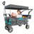 Push & Pull Utility Folding Wagon With Removable Canopy