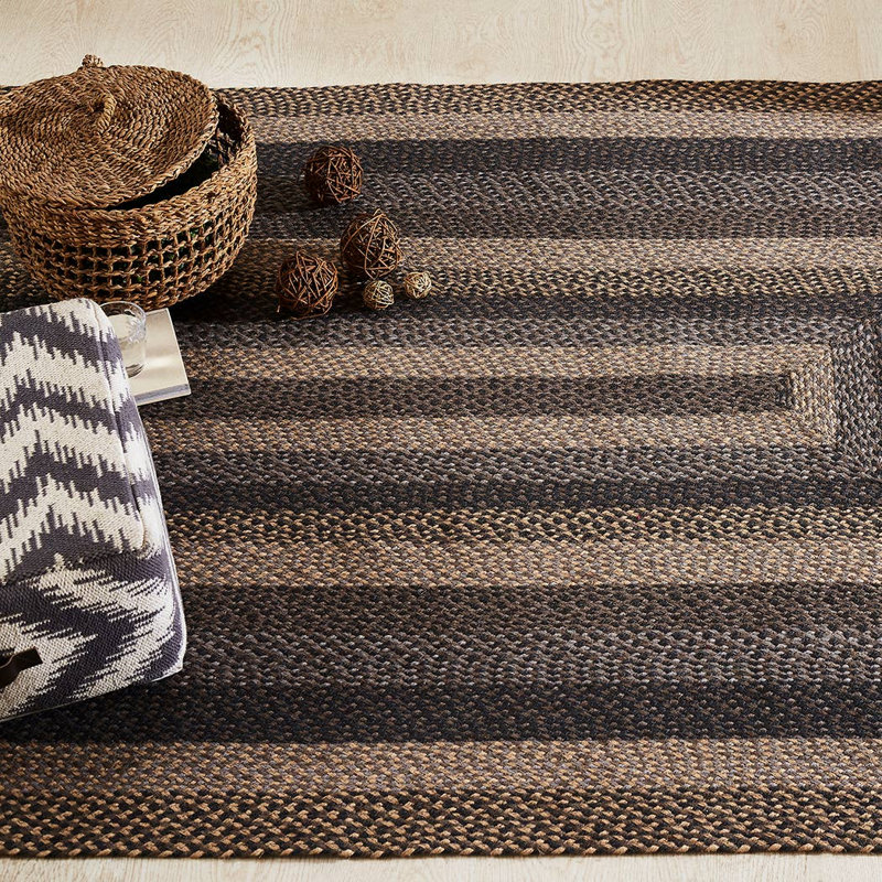 Chalres Area Rug, Brown/Beige/Gray/Green/Cream, 28"L x 8"D
