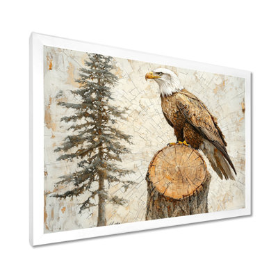 Gredmarie, aigle, esprit du vent dans la forêt - aigle, décoration murale