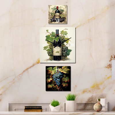 Lyllyan Metal Wall Clock