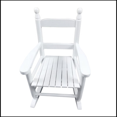 Chaise Adirondack à bascule en bois massif Ceona