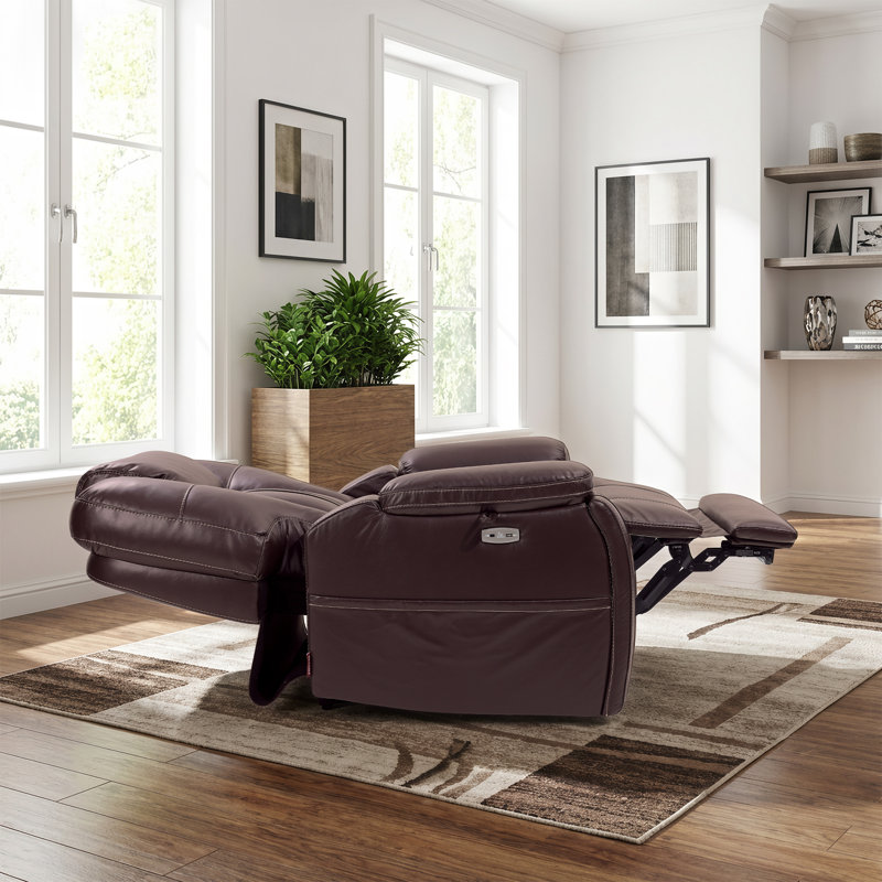  Triple Motor Lay Flat Power Lift Recliner Chair for Elderly with Adjustable Headrest, 400lbs Electirc Lift Chair for Living Room, Lumbar Pillow, Extended Footrest, Dark Brown