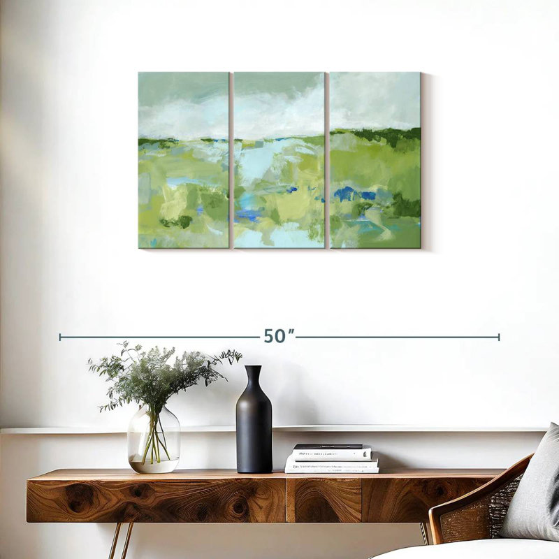 Avery Spring Green I, 20" H x 33" W