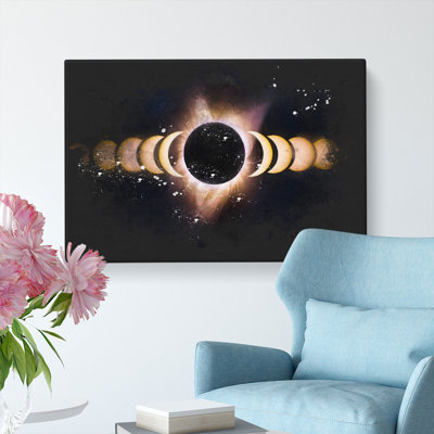 The Eclipse - Wrapped Canvas
