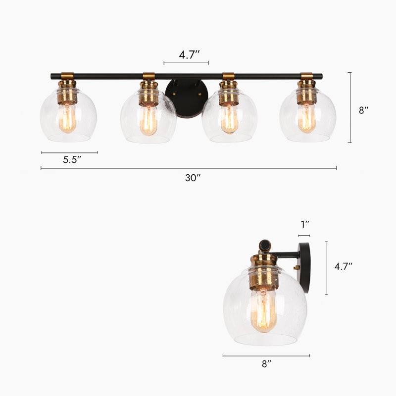 Jorinde 4 - Light Dimmable Vanity Light