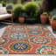 Tapis floral d'intérieur pour l'extérieur-908996816-908996817