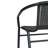 Nannie Commercial Indoor-Outdoor Rattan Restaurant Barstool with Aluminum Frame-97765921