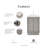 Kamila 24 " W Freestanding Standard 1 Single Vanity Bathroom Vanity With Marble Top-530742349
