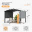 Pergola en aluminium avec auvent-96801093-96801092