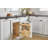 Wood Door Mount Tip-Out Knife Storage Organizer
