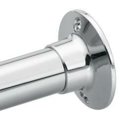 Donner 60" Straight Fixed Shower Curtain Rod