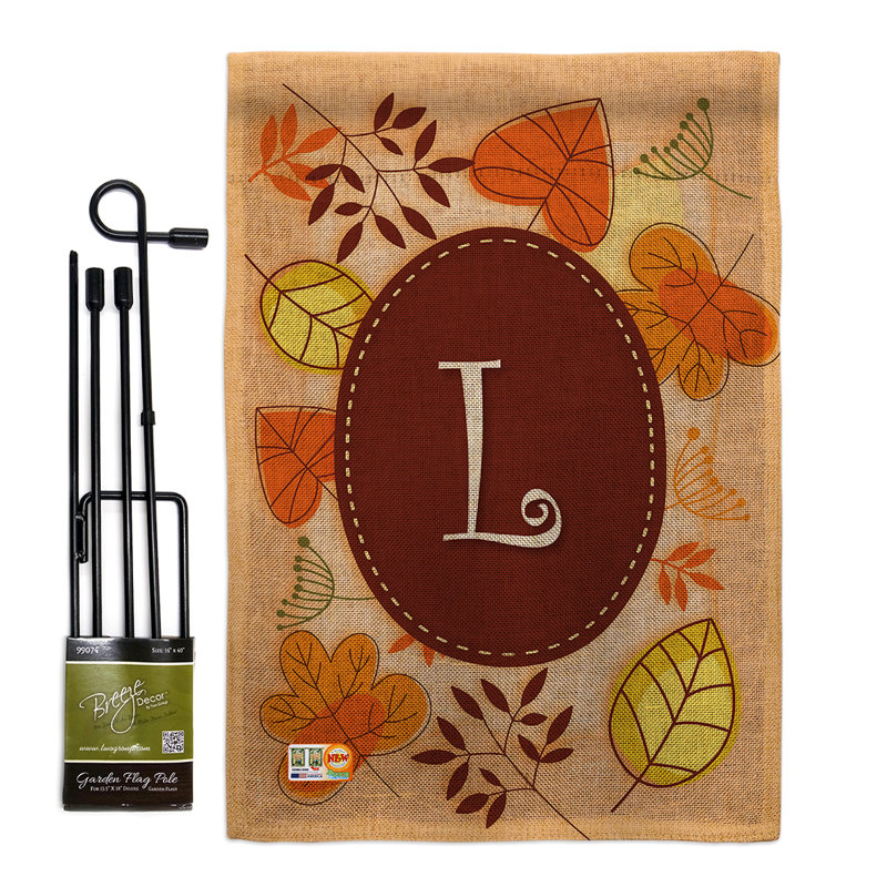 Drapeau de jardin 19 x 13 po Jemmison, L