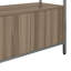 Étagère de rangement avec armoire à portes Latitude Run® Gold-1445793808