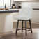 Shurma Swivel Upholstered Counter Stool