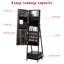 18'' Wide Freestanding Solid Wood Jewelry Armoire-1638707159