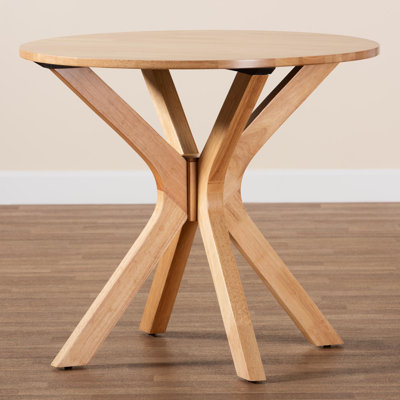 Braxxton Round Solid Wood Dining Table