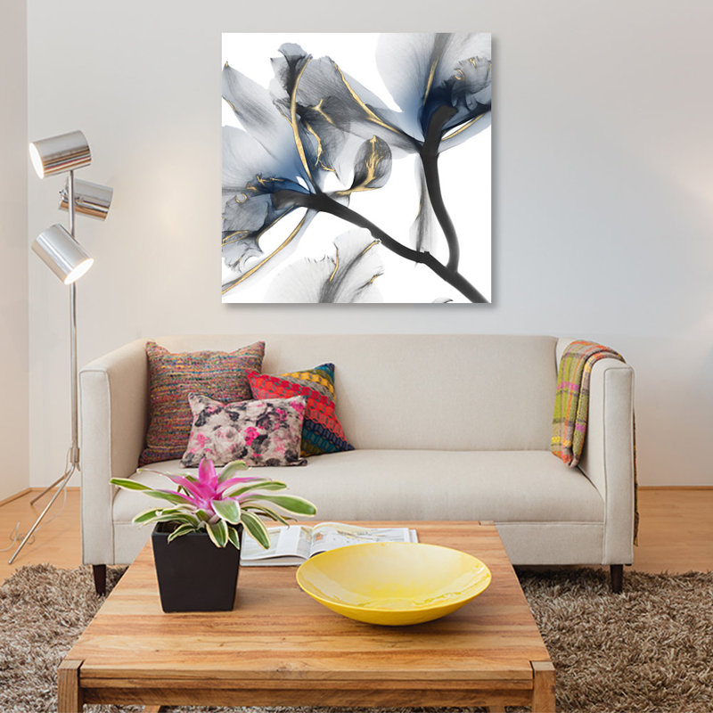 «Lustre Cyclamen II», impression sur toile, H 37 po x l 37 po x P 1,5 po, Toile tendue, Sans cadre