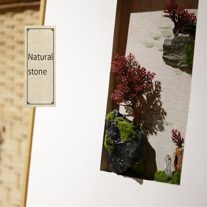 Creative Zen-themed wall decor