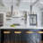 6-Light 27.6" Black & Gold Traditional Chandelier