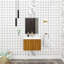 Ensemble de meuble-lavabo simple 24,01 po avec plateau en céramique Lexianna-211720654