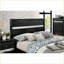 Grand lit avec rangement et tête de lit à panneau noir contemporain avec tiroirs de pied de lit pour la chambre à coucher-1131344784-1131344785