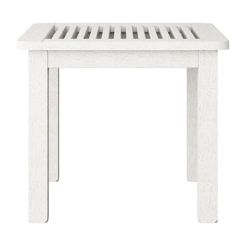 Table d'appoint Millersville, Blanc
