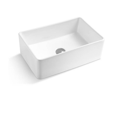 30'' L Single Bowl Fireclay Kitchen Sink