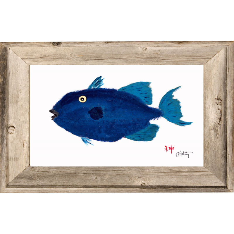 "Pompano", reproduction d'art encadrée