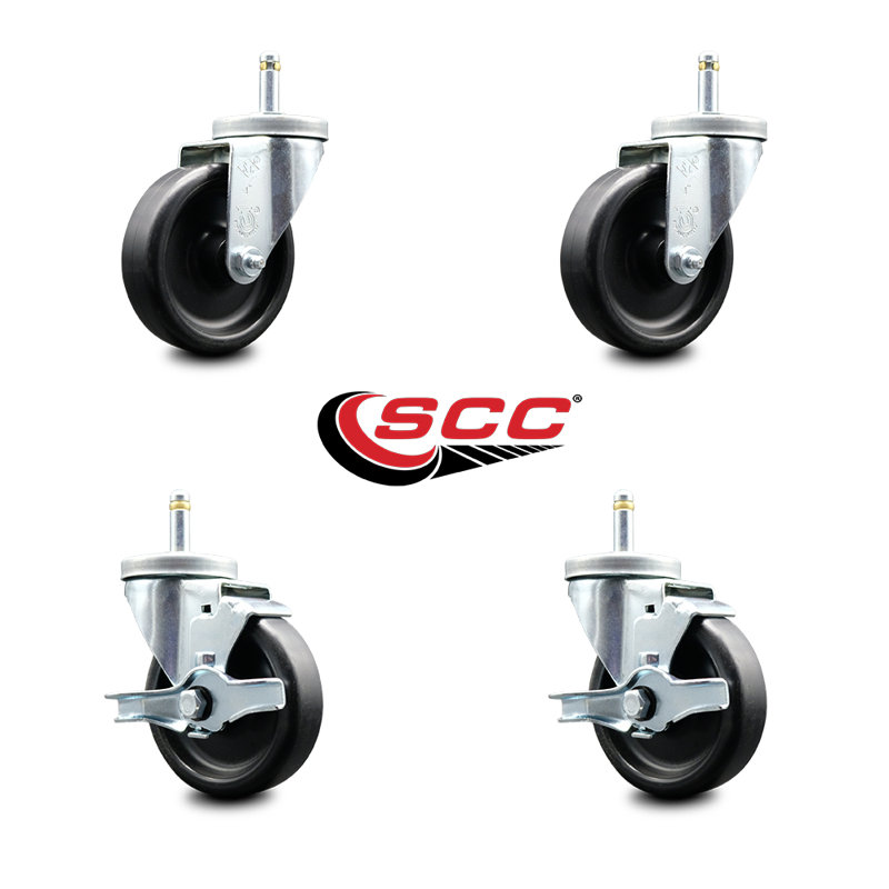 Belshaw HG18-0031-4 HG18-0031B-4 Replacement Caster Set - Service Caster Brand