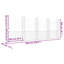Anchita 80 cm H x 170 cm W Fence Panels Fencing-1351045251
