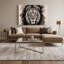 «Big Cats Katanga Lion», art mural sur toile-1388816402