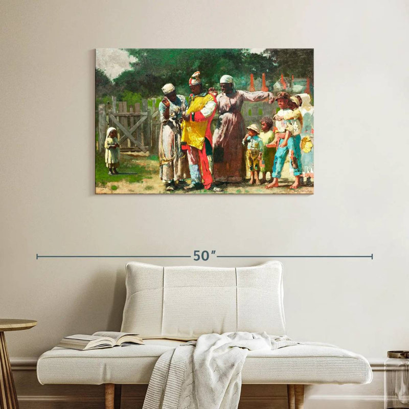 Dressing For The Carnival, 26" H x 39" W