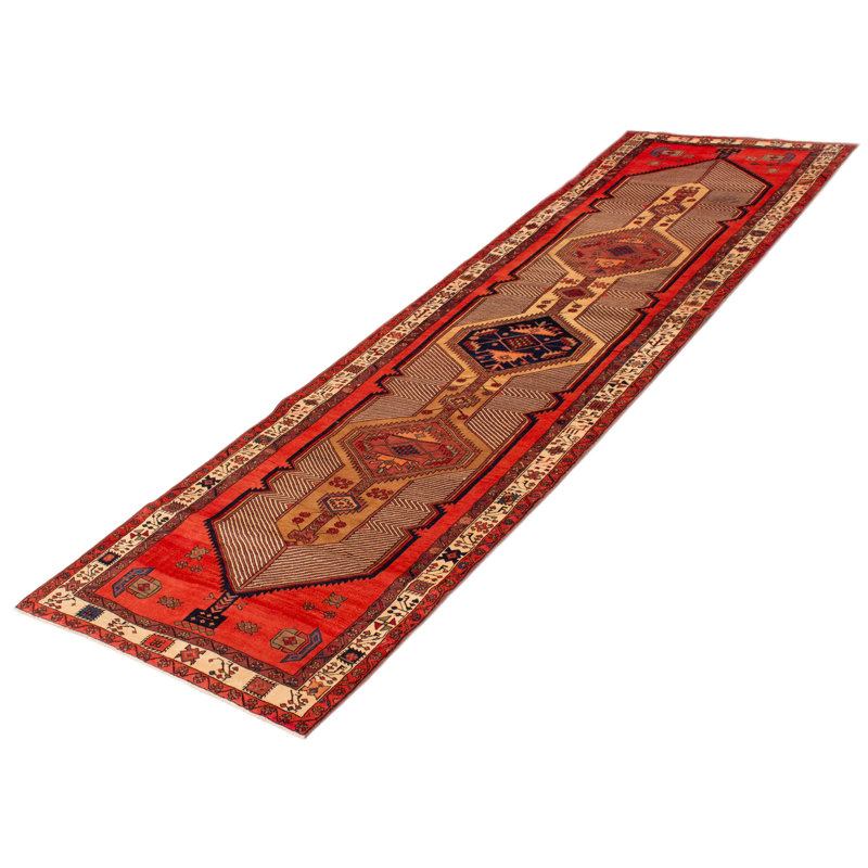 Tapis de couloir unique 3 pi 11 po x 13 pi 5 po Yaakov