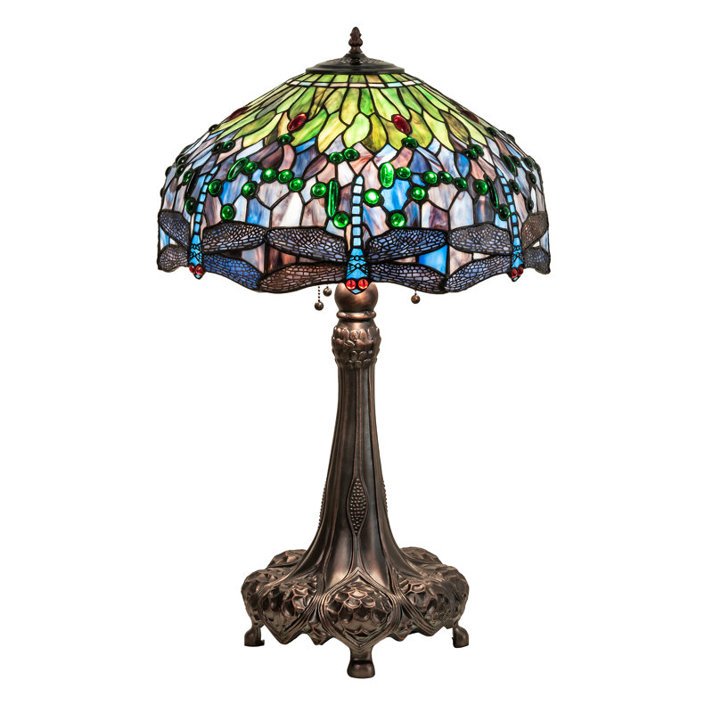 Tiffany Hanginghead Dragonfly Table Lamp