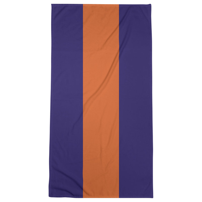Lightweight Beach Towel, Purple/Orange