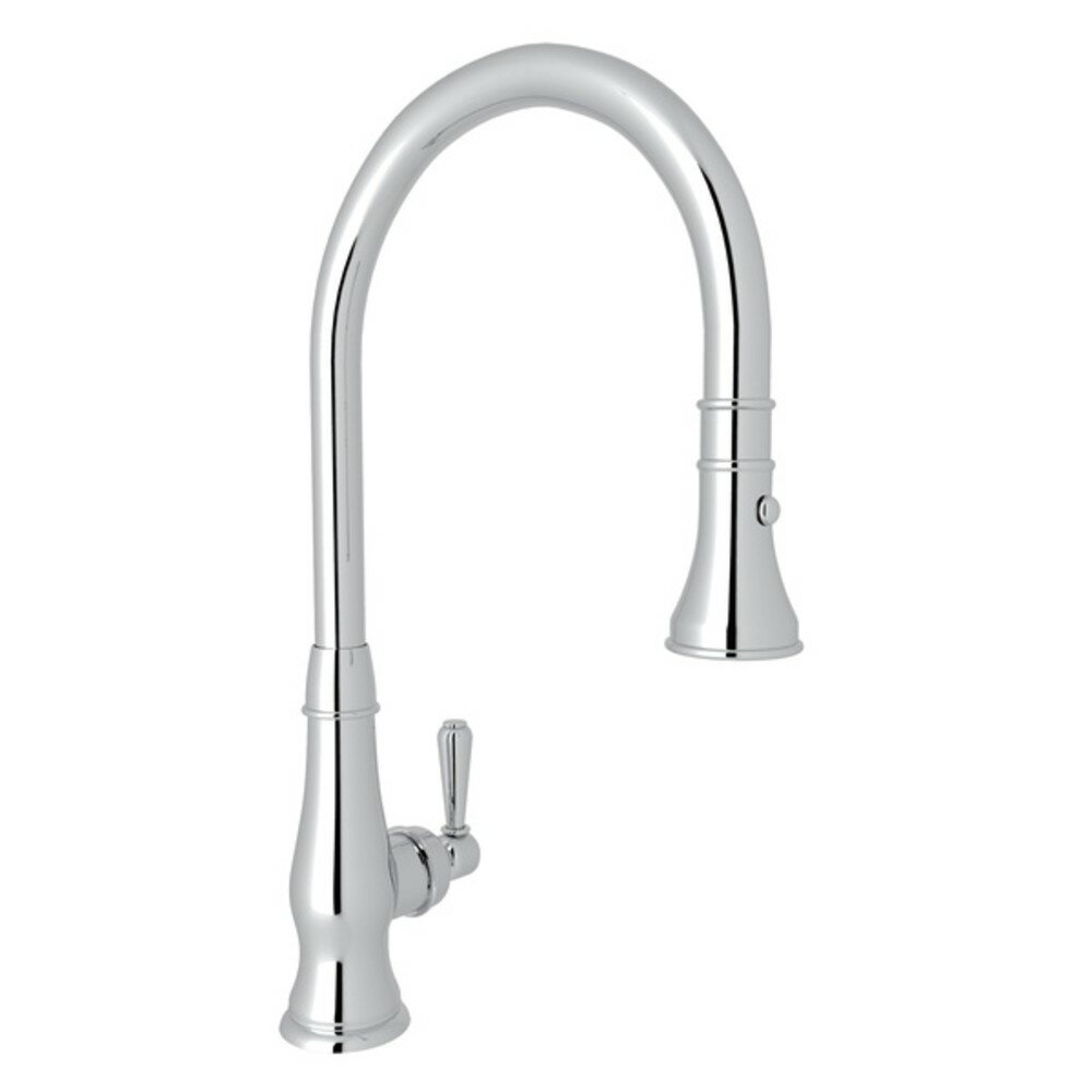 Rohl Patrizia™ Pull Down Single Handle Kitchen Faucet with Accessories   Reviews Wayfair