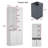70.9" Tall Laundry Cabinet with 2 Tilt-Out Hampers, 7 Shelves and Adjustable Storage for Bathroom & Laundry Room-2045175890