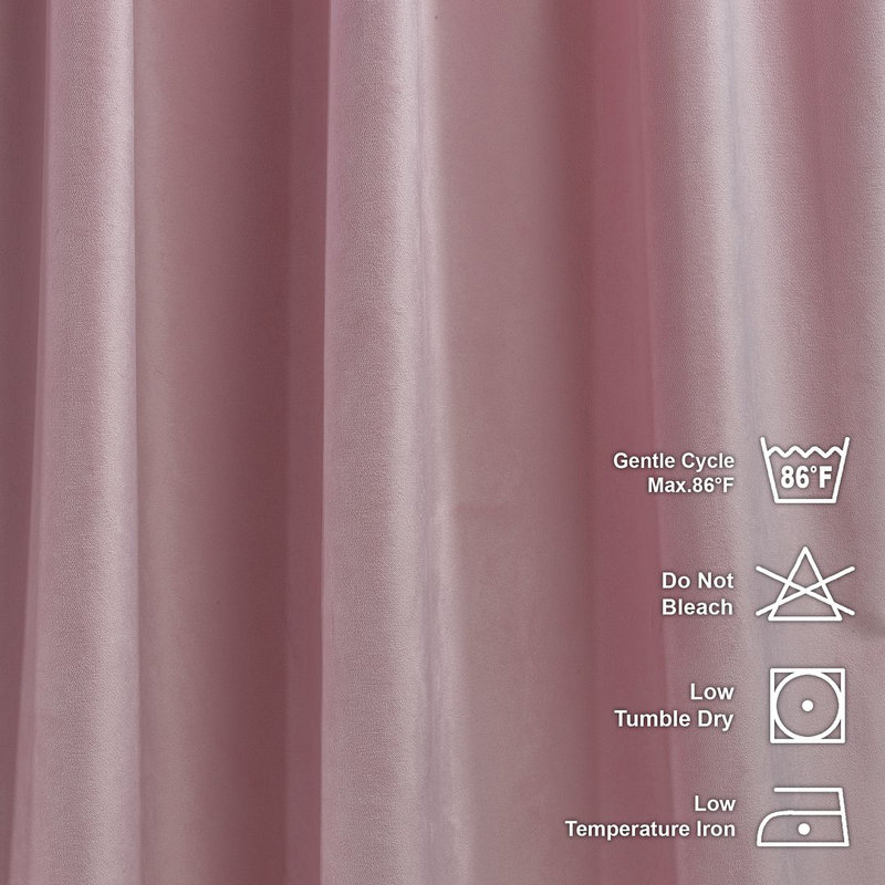 Matte Velvet Square Tablecloth, 132cm W x 264cm L, Cherry Blossom